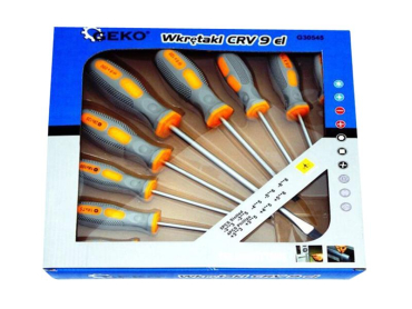 Screwdriver set GEKO G30545 9pcs