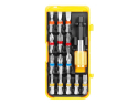 Bit set with screwdriver REBEL RB-1112 15pcs