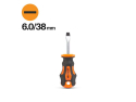 Screwdriver 6x38 flat HANDY 10517