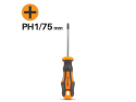 Screwdriver PH1x75 cross HANDY 10523