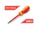 Screwdriver 4x100 flat electric HANDY 10562
