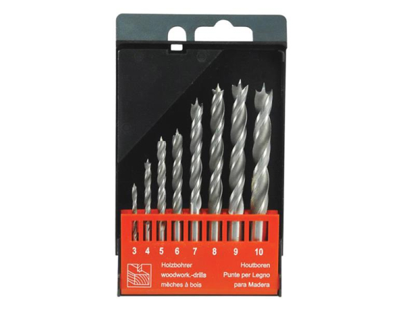 Set of wood drills EXTOL PREMIUM 8801221 8pcs
