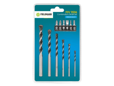 Set of masonry bits and bits FIELDMANN FDV 9006 12pcs