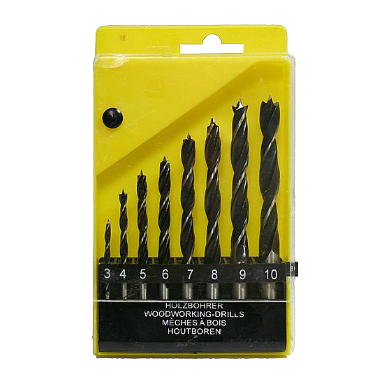 Wood drill set TES SL420413XX 8pcs