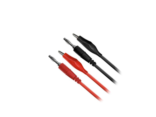 Measuring cords with bananas and crocodile clips GETI GT-L05