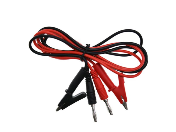 Measuring cords with bananas and crocodile clips HQ GETI GT-L06