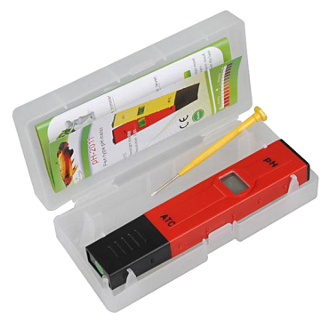 pH meter PH-2011 ATC with calibration solution