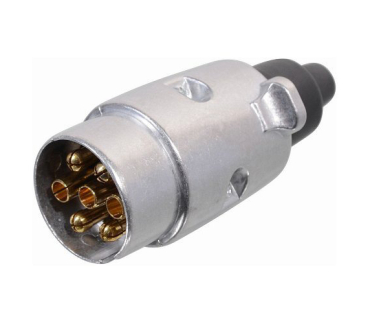 Towing device plug 7 pin COMPASS 07452 Alu