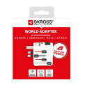 Travel adapter SKROSS PA34 universal from the Czech Republic for 150 countries