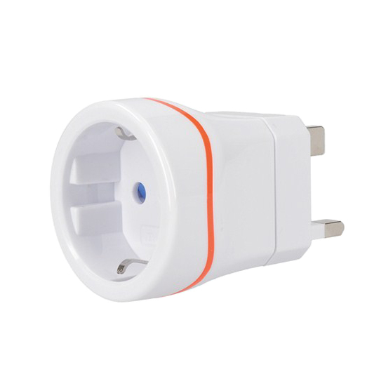 Travel adapter SOLIGHT PA01-UK from the Czech Republic for use in UK