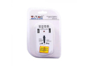 Travel adapter V-TAC 8704 universal