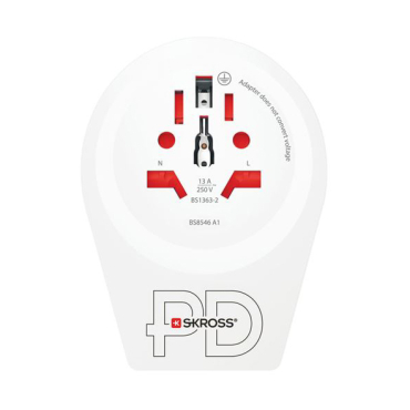 Travel adapter SKROSS C20PD USB Europe for foreigners in the Czech Republic