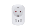 Travel adapter SOLIGHT PA03UK from the Czech Republic for use in UK