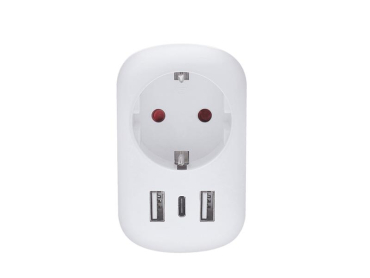 Travel adapter SOLIGHT PA03UK from the Czech Republic for use in UK