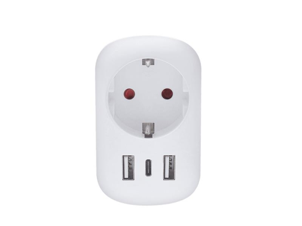 Travel adapter SOLIGHT PA03UK from the Czech Republic for use in UK