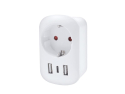 Travel adapter SOLIGHT PA03UK from the Czech Republic for use in UK