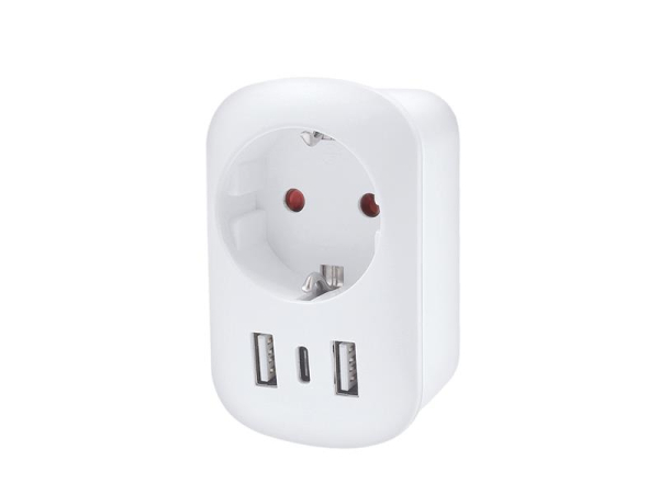 Travel adapter SOLIGHT PA03UK from the Czech Republic for use in UK
