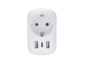 Travel adapter SOLIGHT PA03USA from the Czech Republic for use in USA