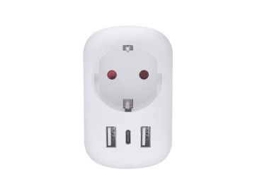 Travel adapter SOLIGHT PA03USA from the Czech Republic for use in USA