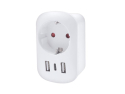 Travel adapter SOLIGHT PA03USA from the Czech Republic for use in USA