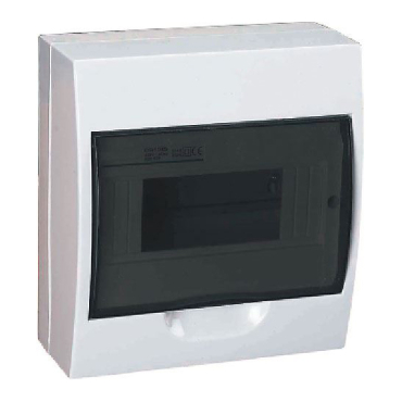 Switchboard TSM-8 plastic 1x8P wall