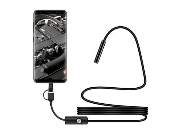 Endoscopic camera REBEL RB-1140 for mobile phone