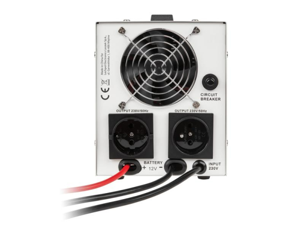 Backup power supply KEMOT PROsinus-1000 12V 230V 1000VA 700W White