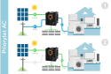 Voltage converter KEMOT PROsolar-800 500W 12V Black