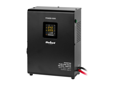 Power supply REBEL POWER-1000 12V 230V 1000VA 700W Black wall mounted