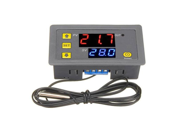 Digital thermostat W3230, -50 to 120°C, 24VDC