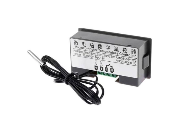 Digital thermostat W3230, -50 to 120°C, 24VDC