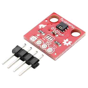 Temperature sensor and hygrometer HTU21D