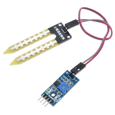 Soil moisture meter including probe, module with LM393