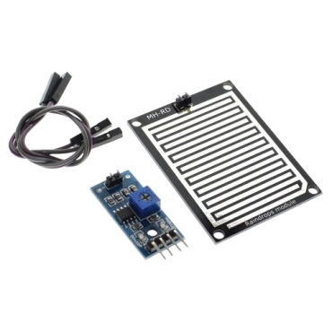 Rain sensor including probe, module with LM393