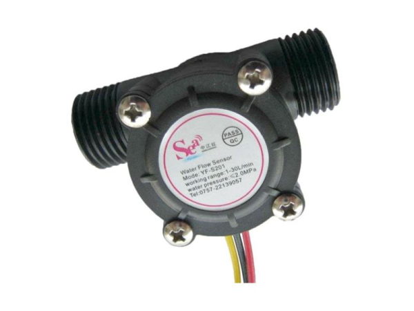 Flow meter YF-S201 1/2 "1-30l / min for Arduino