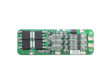 Protective circuit and balancer for 3 Li-Ion cells 18650, current up to 20A