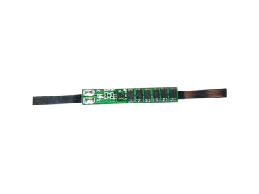 Protective circuit for 1 Li-Ion cell 18650, current up to 9A, strip terminals