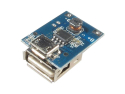 Power supply module, 5V step-up converter + Li-Ion charger