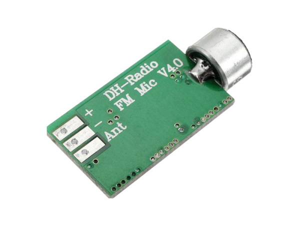 Bezdrôtový mikrofón - FM vysielač 88-108MHz