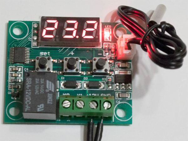 Digital thermostat W1209, -50 to 110 ° C
