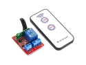 Remote control, transmitter + receiver RF 433MHz, receiver power supply 12V