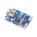 Li-Ion cell charger 1A with protection, module with IC TP4056 (mini USB)
