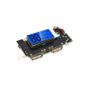 Power supply module, 5V step-up converter + Li-Ion charger with display