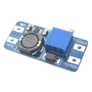 Power supply module, step-up converter 2A with MT3608
