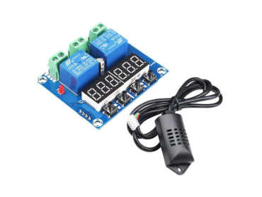 Digital thermostat and humidistat HX-M452, -50 to 110 ° C