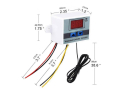 Digital thermostat XH-W3001, -50 to + 110 ° C, power supply 12V