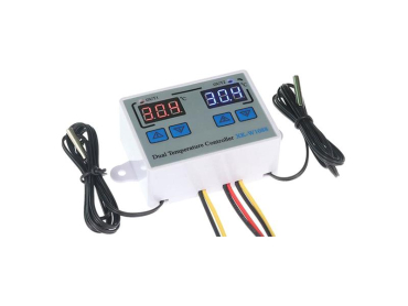 Digital thermostat dual XK-W1088, -50 to + 110 ° C, power supply 12V