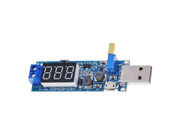 Power supply module, step-up converter 3.5-12V to 1.2-24V including USB