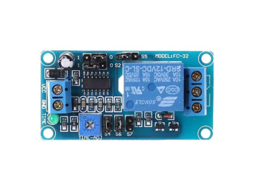 Time switch FC-32 0,1sec-1hod with relay, power supply 12V