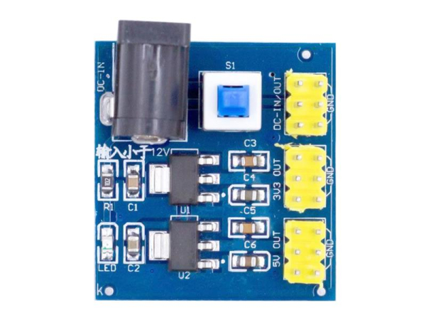 Power supply module 5V / 3.3V / 12V for Arduino